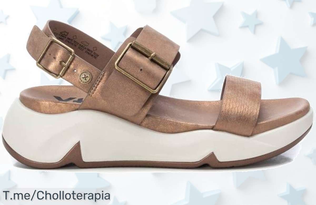 Xti sandalia mujer con caída de precio nunca vista súper chollo para lucir estilo casual y versátil aprovecha este ofertón antes que se agote el descuento brutal