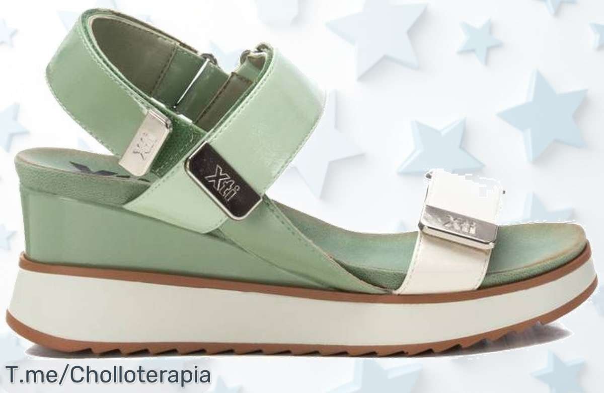 Xti sandalia mujer con estilo casual súper versátil a precio loco que vuelan rápido aprovecha este super chollo y descuento brutal antes de que se acabe la oferta limitada