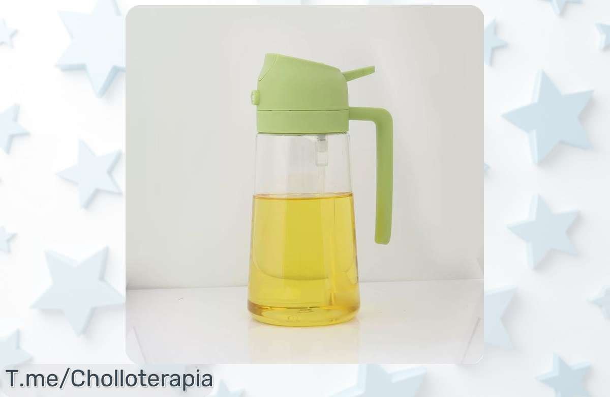 Yarramate pulverizador y botella 2 en 1 para aceite con diseño único la herramienta perfecta que revolucionará tu cocina precio de ganga total actúa rápido oferta limitada