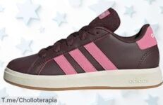 Zapatillas adidas Grand Court para niños con suela resistente y estilo atemporal precio loco que no dura aprovecha este ofertón único antes de que se acabe el descuento brutal nunca visto compra ya