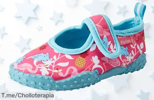 Zapatos acuáticos Playshoes con malla que respira y tacón plano un ofertón nunca visto para peques corre aprovecha este super chollo antes de que desaparezca