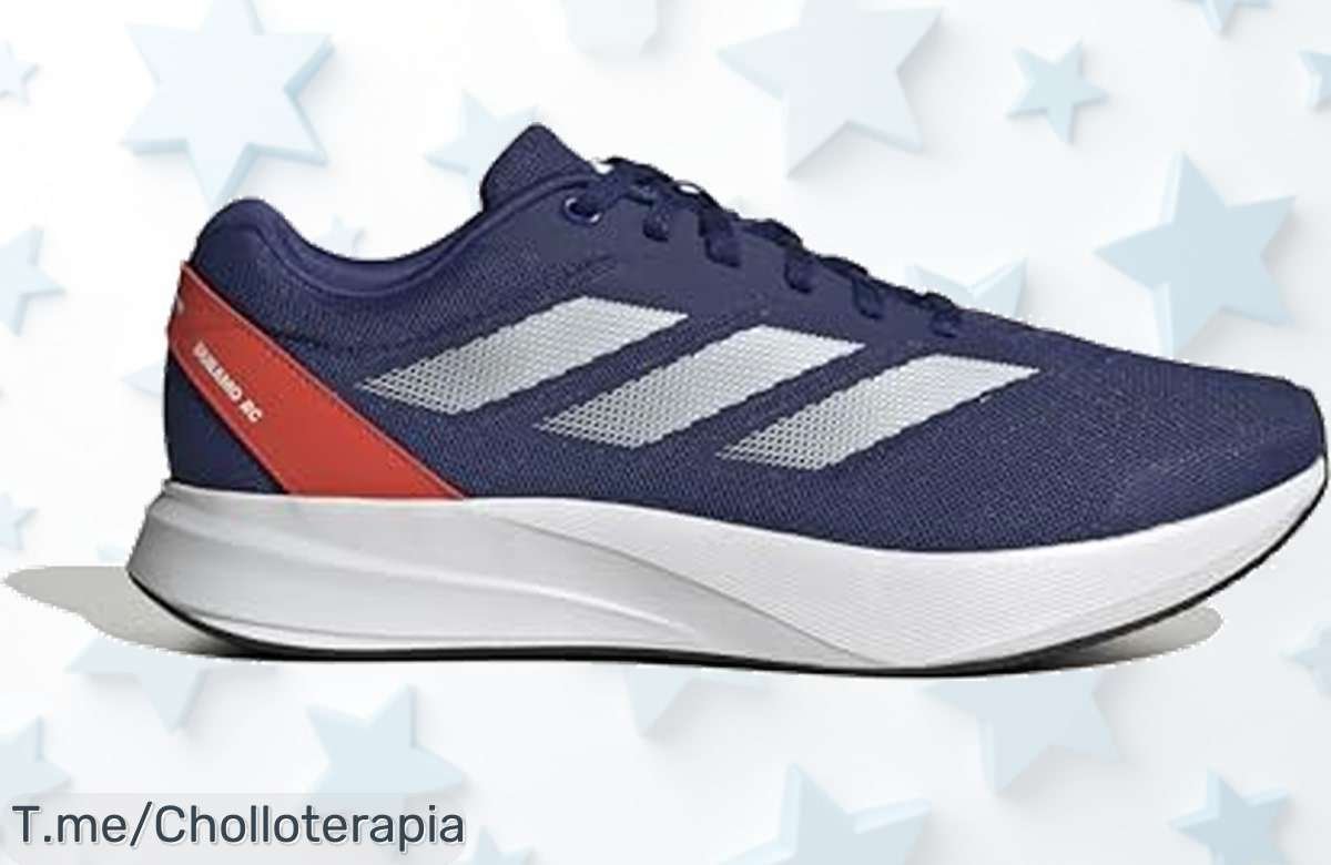 adidas Duramo RC Victory Blue con malla súper fresca y cierre seguro ofrece comodidad total ¡corre sin parar con este ofertón de precio loco que se vuela rápido compra ya!