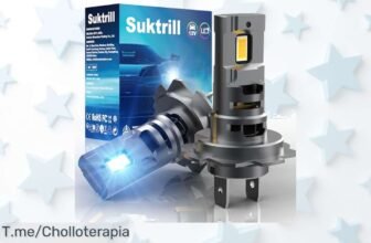bombillas h7 led con 26000 lúmenes de luz blanca pura impecable para coche y moto super chollo con descuento brutal oferta limitada actúa ya precio loco nunca visto
