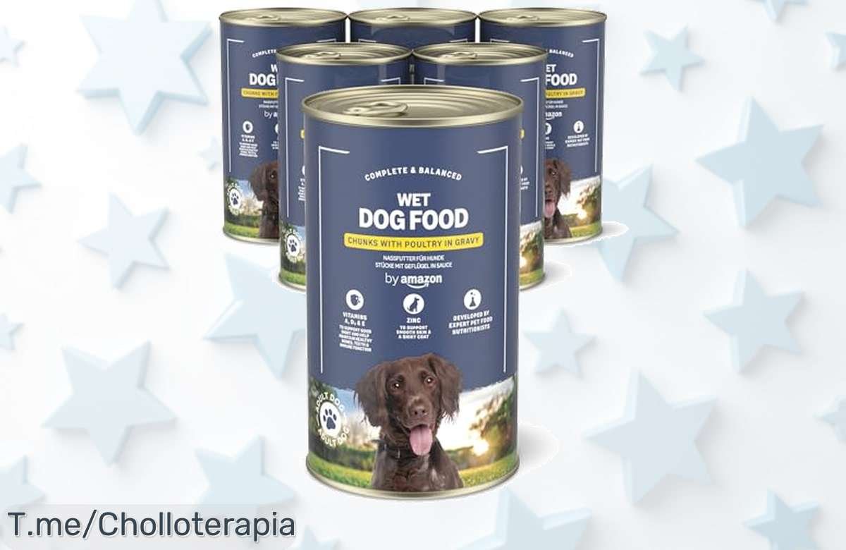 comida húmeda para perros con trozos de ave en salsa precio loco descubre cómo nutrir su pelaje y músculos con este super chollo carga tu carrito ya antes que acabe el descuento brutal