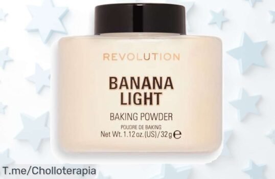 consigue ahora los polvos sueltos banana light de makeup revolution con descuento brutal controla brillos y luce un acabado natural único aprovecha este super chollo antes que se acabe
