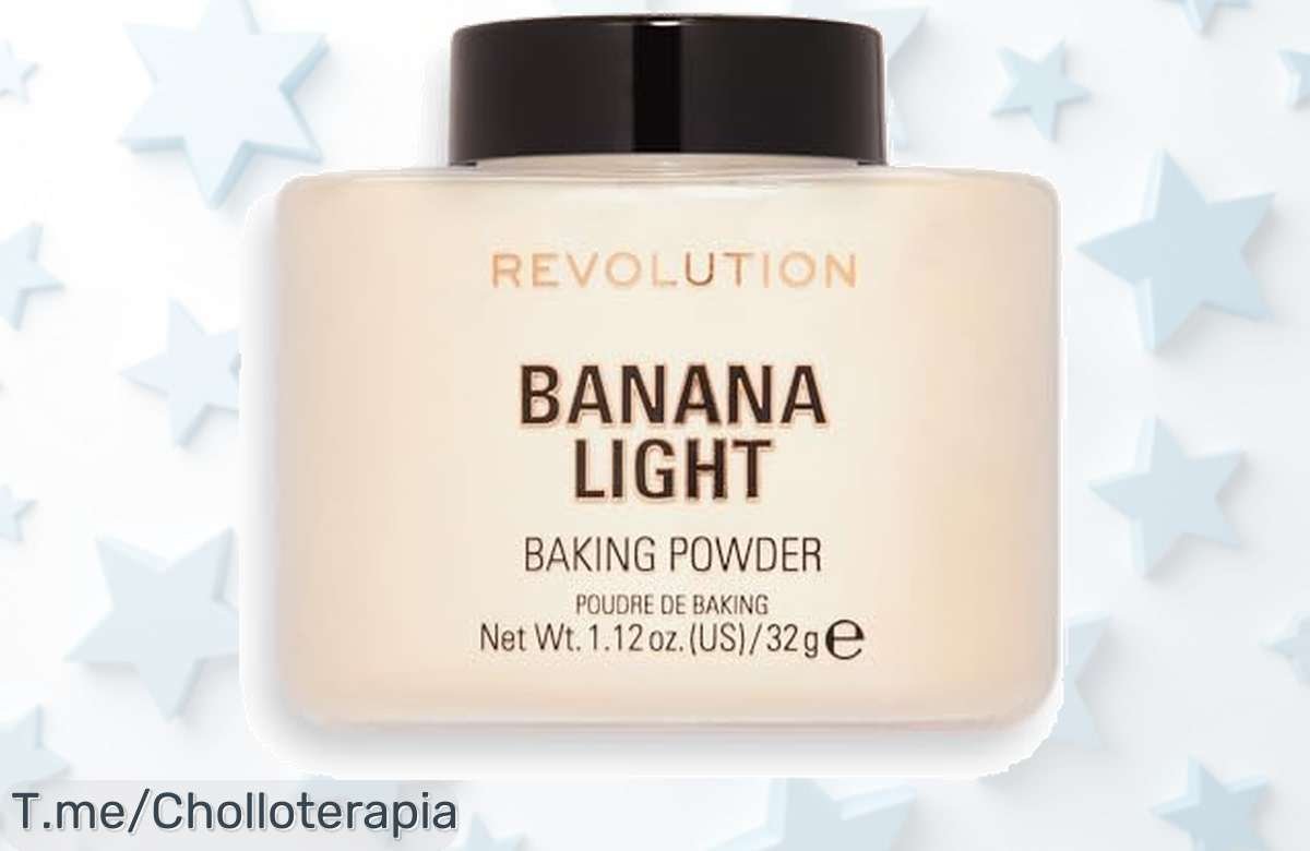 consigue ahora los polvos sueltos banana light de makeup revolution con descuento brutal controla brillos y luce un acabado natural único aprovecha este super chollo antes que se acabe