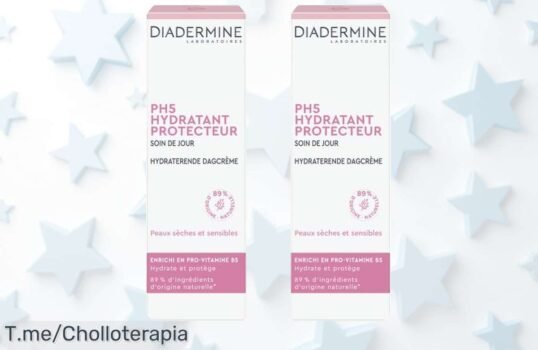 diadermine crema hidratante ph5 doble 50ml con vitaminas E y B5 protección total piel joven precio loco super chollo descuento brutal oferta limitada compra ya
