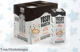 disfruta yosoy bebida vegetal avena barista sabor cremoso sin azúcares con descuento brutal precio de ganga por tiempo limitado ¡corre que es un ofertón nunca visto!