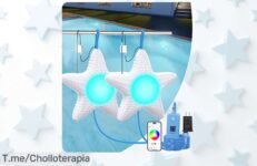 doble luces led para piscina con control por app y temporizador precio loco descuento brutal nunca visto aprovecha este ofertón limitado ¡compra ya!