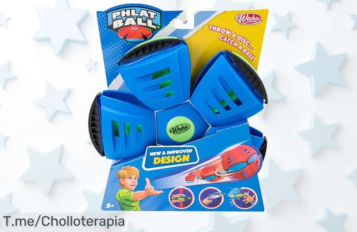 frisbee que se transforma en balón al vuelo con descuento brutal nunca visto aprovecha este super chollo al precio loco oferta limitada ¡compra ya!