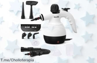 gloil limpiador de vapor portátil con 10 accesorios el arma secreta para vencer la suciedad difícil ahora a precio loco nunca visto aprovecha este ofertón limitado compra ya