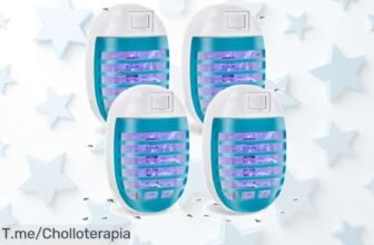 lámpara antimosquitos uv 4 en 1 con precio loco y descuento brutal mata al instante sin químicos disfruta noches libres de bichos oferta nunca vista ¡corre que vuelan!