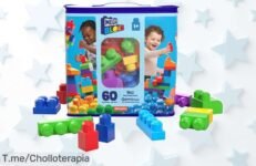 mega bloks clásico con 60 bloques para manos pequeñas un super chollo con descuento brutal que despierta creatividad garantizada precio de ganga solo por tiempo limitado actúa ya