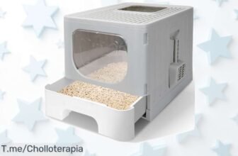 nobleza arenero para gatos con bandeja extraíble y pala el super chollo espacioso que tu gato merece precio loco nunca visto aprovecha este ofertón limitado ya