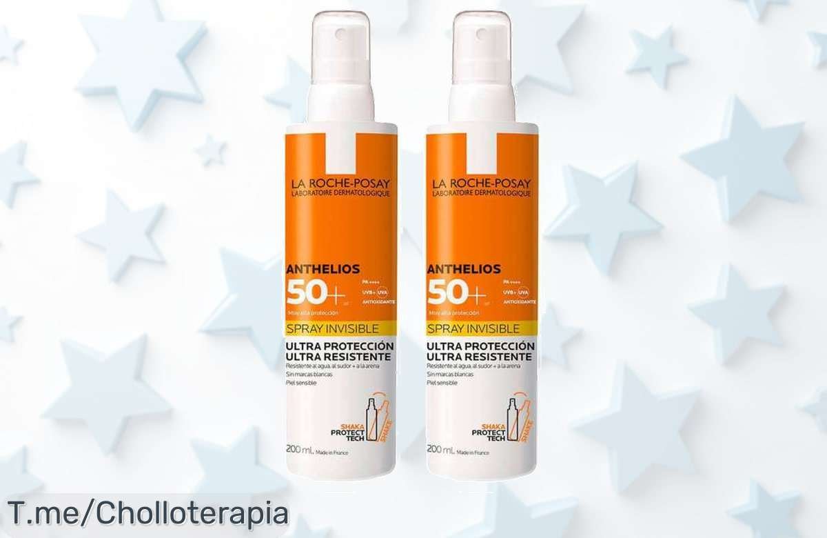 protege tu piel con la roche posay anthelios spf50+ spray duplo precio loco y descuento brutal nunca visto aprovecha este ofertón limitado ya