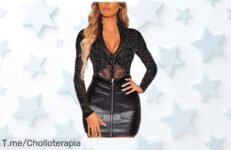 tops de malla súper sexy con brillo irresistible descuento brutal jamás visto aprovecha este super chollo precio loco antes que se agoten ¡compra ya!