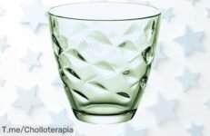 vasos bormioli rocco verde pack de 6 sin plomo ni cadmio precio loco y descuento brutal perfecto para tus bebidas favoritas ¡aprovecha este ofertón único ahora mismo!