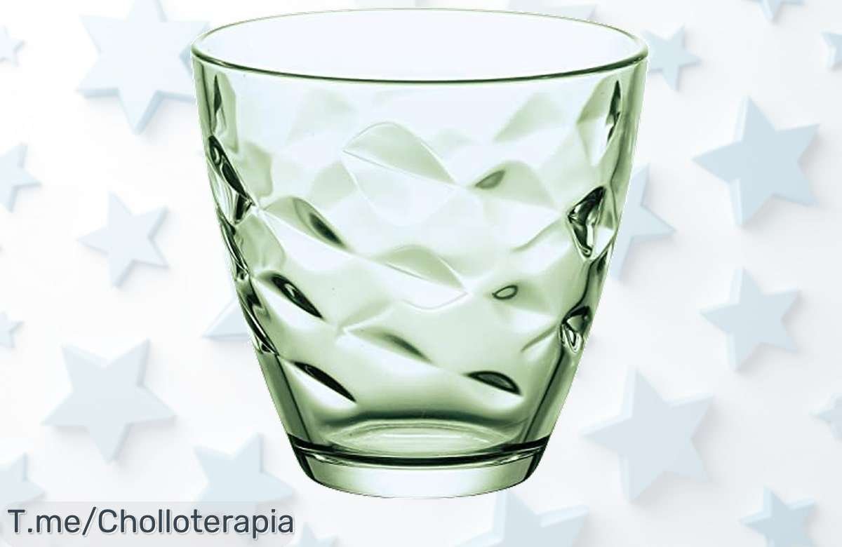 vasos bormioli rocco verde pack de 6 sin plomo ni cadmio precio loco y descuento brutal perfecto para tus bebidas favoritas ¡aprovecha este ofertón único ahora mismo!