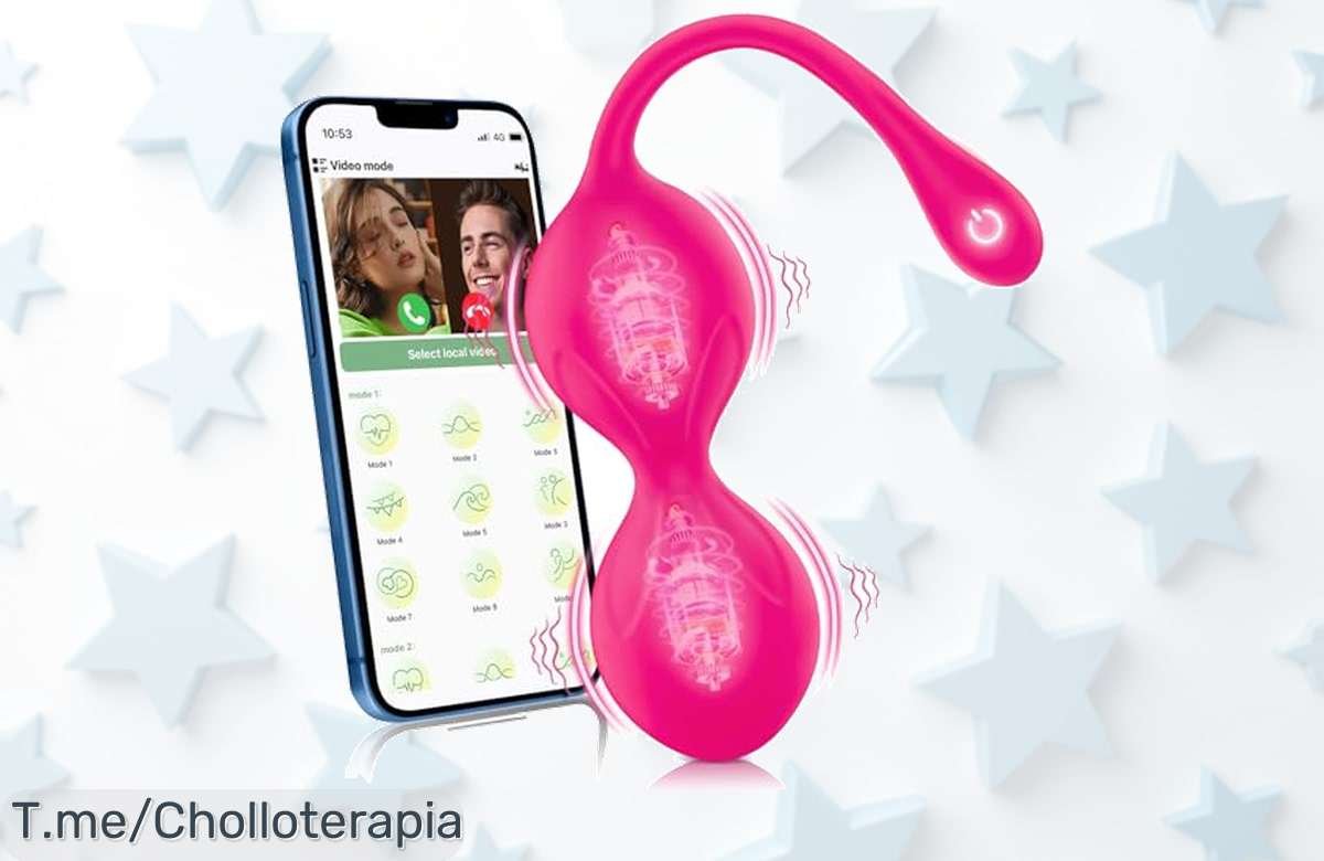 vibrador con control móvil y 9 modos disfruta placer a distancia en pareja o sola precio loco descuento brutal súper chollo oferta limitada vuela ya