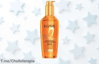 Aceite tratamiento L'Oréal Elvive con brillo inmediato y frizz controlado precio loco y descuento brutal en este super chollo nunca visto ¡aprovecha antes que se agoten!