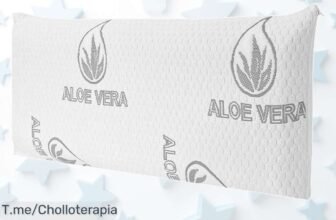 Almohada súper suave con memory foam que cuida tu cuello y cabeza a un precio loco nunca visto aprovecha este ofertón agotándose rápido compra ya
