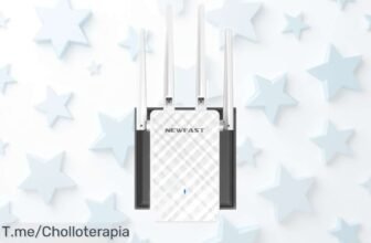 Amplificador WiFi Newfast 300Mbps con precio rebajado impresionante mejora tu señal al máximo y olvida el lag aprovecha esta súper oferta limitada ¡corre que vuelan!