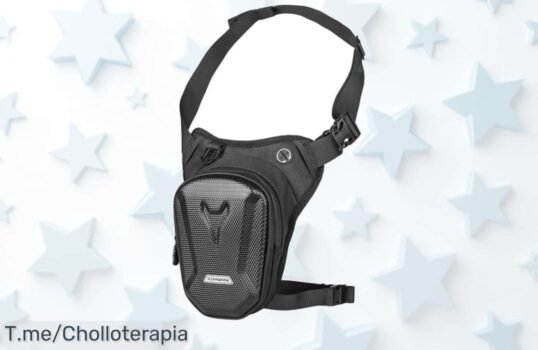 Aprovecha el super chollo de Gutriff bolsa de pierna resistente con correas ajustables que te facilita guardar todo sin peso extra porque este ofertón a precio loco vuela rápido compra ya