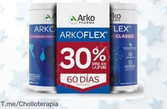 Arkoflex colágeno duplo con magnesio y vitamina C a precio loco para huesos fuertes y piel joven aprovecha este ofertón nunca visto antes compra ya que es un descuento brutal