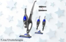 Aspirador sin cable Akitas 2 en 1 con luces LED y batería potente sale a precio loco nunca visto aprovecha este ofertón limitado antes que se agote