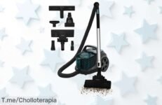 Aspiradora Cecotec Conga Rockstar Cyclonic XL ProAnimal con potencia brutal y filtro HEPA doble para mascotas ¡ofertón con descuento brutal, precio loco solo por tiempo limitado!