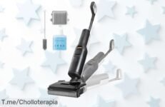 Aspiradora fregona Roborock F25 con succión brutal de 20000Pa y autolimpieza a noventa grados un ofertón nunca visto precio loco aprovecha antes que se acabe