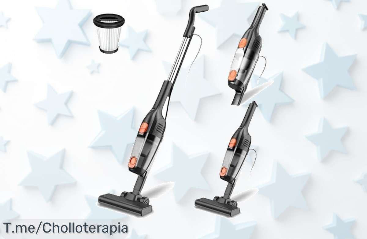 Aspiradora potente 3 en 1 con cable largo para pelo de animales y suelos duros precio loco nunca visto descuentazo brutal no lo dejes escapar compra ya