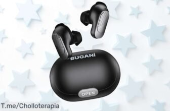 Auricular inalámbrico Bluetooth 53 con cancelación brutal y sonido bestial disfruta 30 horas sin parar a precio loco un ofertón limitado corre antes que vuelen