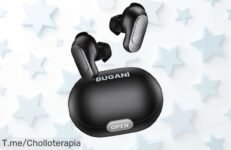 Auricular inalámbrico Bluetooth 53 con sonido brutal y batería hasta 30 horas super chollo con descuento brutal nunca visto corre que vuelan las unidades