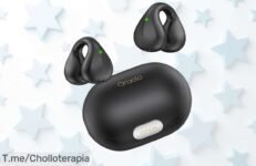 Auriculares de conducción ósea con Bluetooth 53 super rápido y cancelación de ruido disfruta 40 horas sin cortes por un precio loco descuento brutal que no volverá compra ya