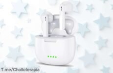 Auriculares inalámbricos con Bluetooth 53 y 40H de batería, sonido potente y resistencia IP7 a precio rebajado un ofertón que vuela ¡Corre antes que desaparezcan!