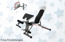 Banco abdominal multifunción Allinlife soporte 200kg con descuento brutal nunca visto entrena en casa cómodo y seguro aprovecha este super chollo hoy antes que se agote