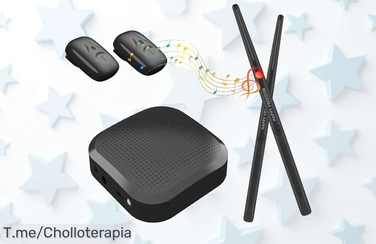 Baquetas de batería súper precisas y resistentes con precio loco para tocar como un pro donde quieras no pierdas este ofertón único corre antes que vuelen