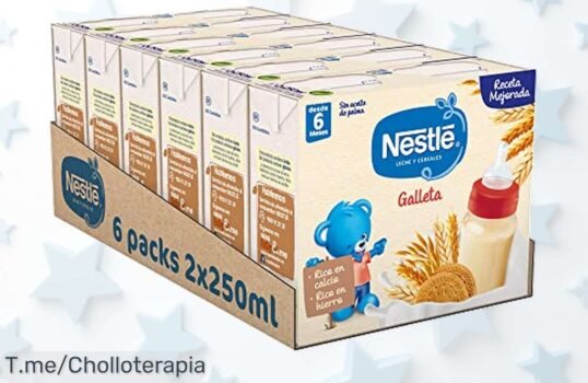 Base de cereales Nestlé con hierro que cuida el cerebro precio loco nunca visto para que tu peque crezca feliz aprovecha este ofertón limitado ¡corre ya!