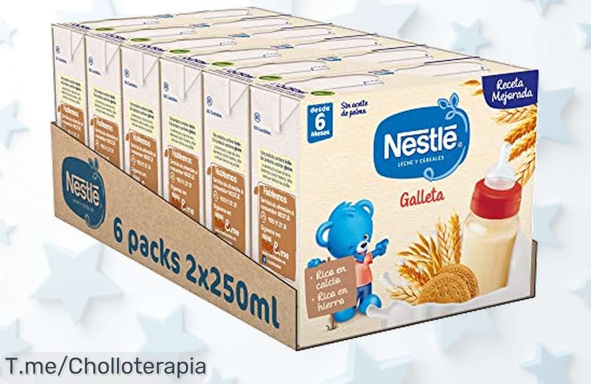 Base de cereales Nestlé con hierro que cuida el cerebro precio loco nunca visto para que tu peque crezca feliz aprovecha este ofertón limitado ¡corre ya!