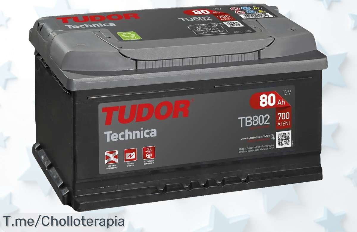 Batería Tudor TB802 con calidad de primera y duración increíble ahora a precio loco nunca visto aprovecha este ofertón antes que se acabe corre ya