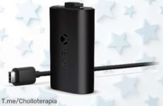 Batería recargable para mando Xbox One con carga rapidísima en 4 horas precio loco oferta limitada no pierdas este super chollo que te mantiene jugando sin parar jamás visto