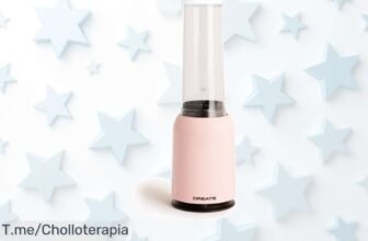 Batidora portátil Create potente y libre de tóxicos con 230W para zumos perfectos aprovecha este ofertón nunca visto precio loco por tiempo limitado corre ya