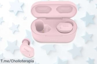 Belkin Soundform Play rosa con batería de 38 horas y resistencia total al sudor un super chollo con sonido claro precio loco nunca visto corre que vuelan ¡aprovecha ya!