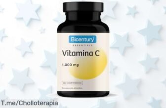 Bicentury vitamina C 1000mg con 180 comprimidos super chollo y descuento brutal refuerza tus defensas y energía real aprovecha este ofertón único antes que se agote precio de ganga nunca visto