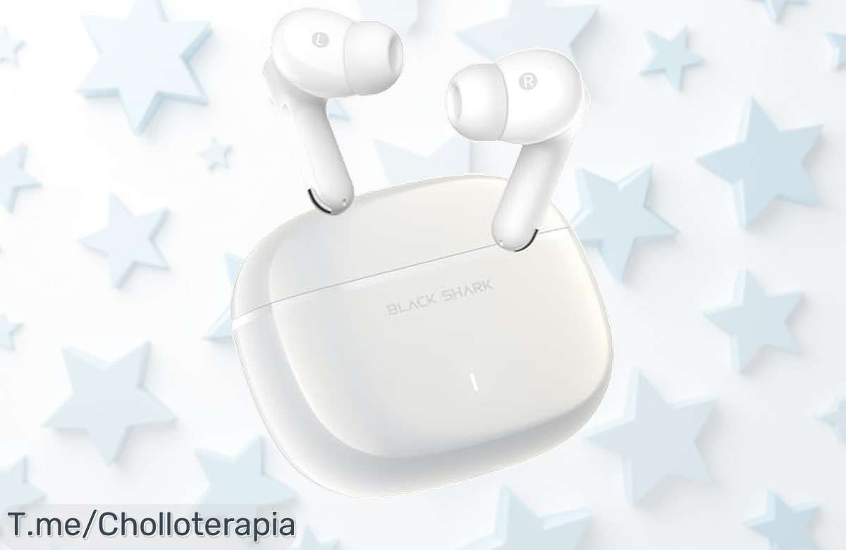 Black Shark T23 auriculares bluetooth con cancelación de ruido y 40 horas de batería un ofertón nunca visto a precio loco no pierdas este descuento brutal compra ya