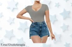 Body mujer elegante con cierre fácil que realza tus curvas al máximo en un super chollo de precio loco aprovecha este ofertón único y compra ya antes de que termine