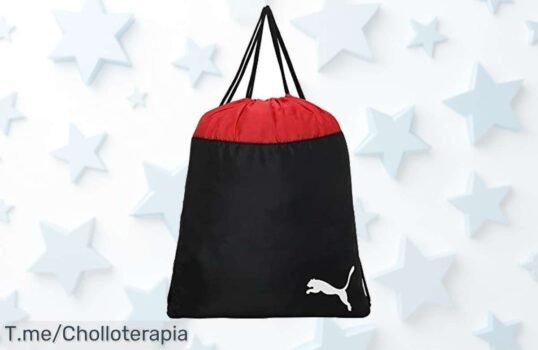 Bolsa de cuerdas Puma teamGOAL 23 con doble cuerda super resistente y diseño que destaca a precio loco un ofertón nunca visto aprovecha el descuento brutal ya