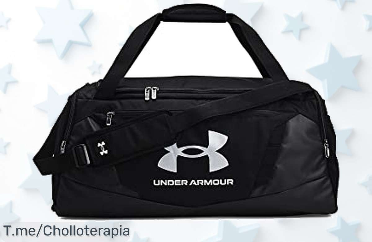 Bolsa deportiva Under Armour Undeniable 5.0 súper resistente al agua con diseño moderno y capacidad ideal a un super chollo que no volverás a encontrar corre ya por este ofertón único