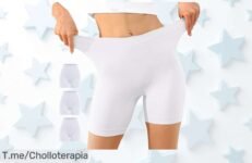 Boxers antirozaduras sin costuras para mujer ajustados y cómodos con super chollo en 3 piezas nunca visto aprovecha este ofertón limitado compra ya